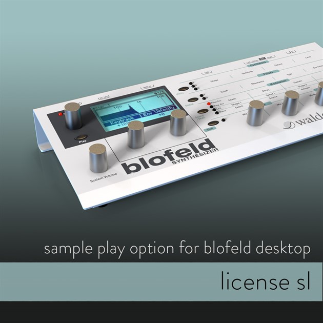 Waldorf Blofeld License SL Software