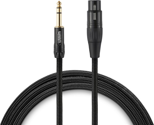 Warm Audio Audio Cable Premier Series  XLRF-TRS 0,9m