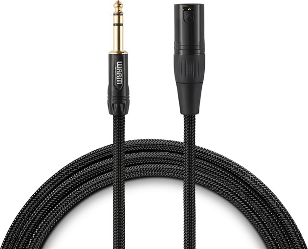 Warm Audio Audiokabel Premier Series XLRM-TRS 1,8m