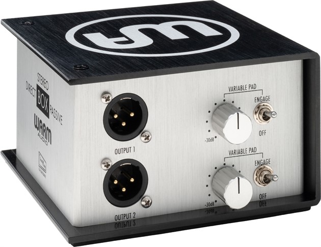 Warm Audio WA-DI-P2 Passive Stereo DI Box