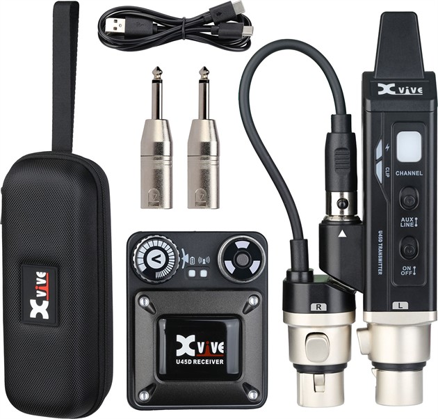 Xvive U45D 5.8 GHz Stereo IEM
